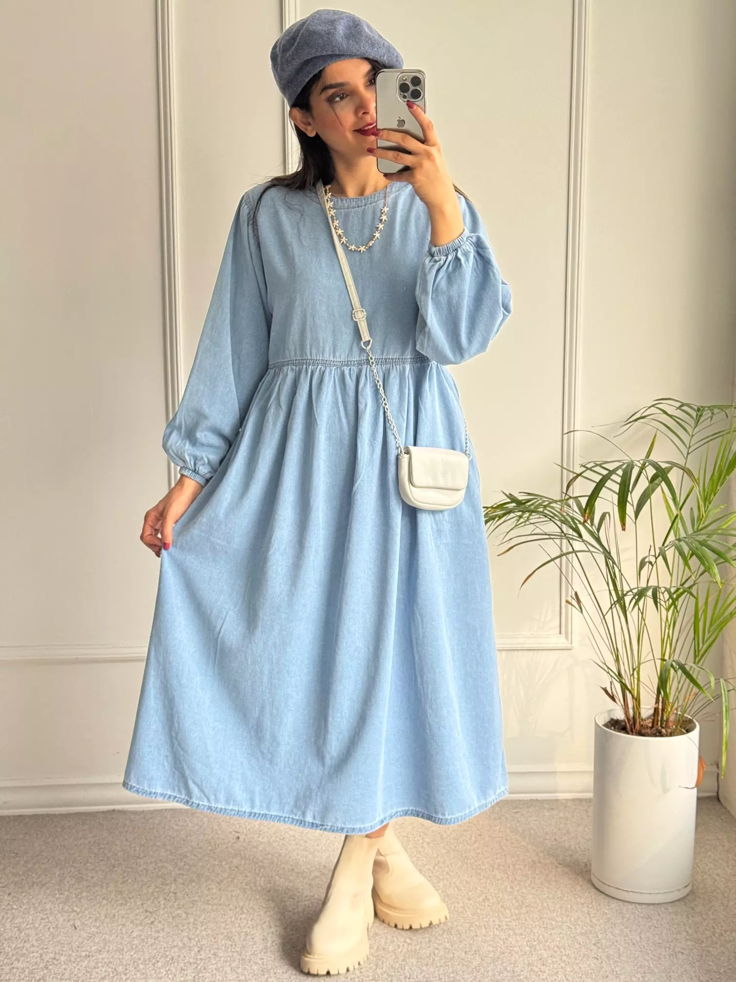 پیراهن جین درسا